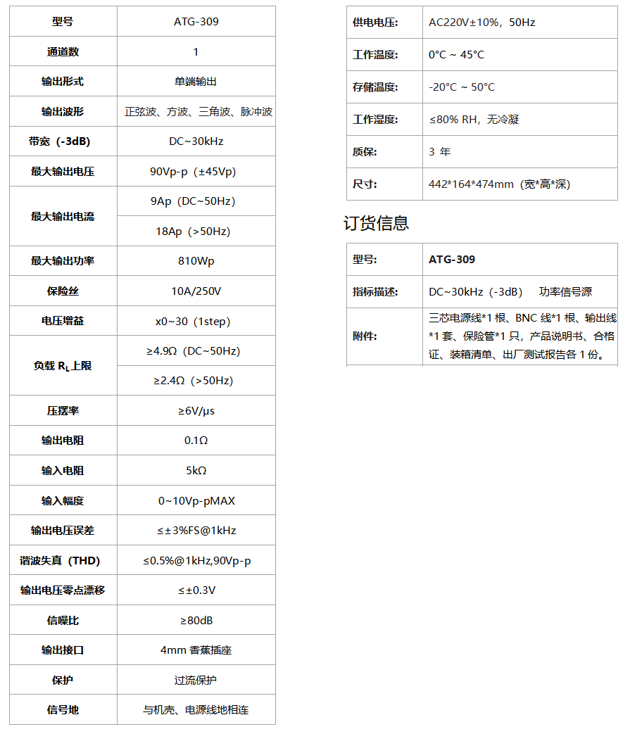 ATG-309功率信號(hào)源(圖1)